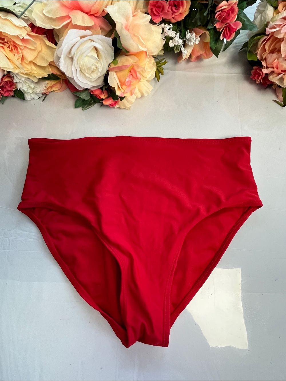 3/$20 Bundle 🌈 No Boundaries Red High Waist Swim Bottoms Medium